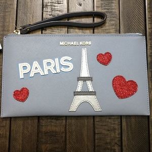 Michael Kors Large Wristlet - Paris